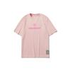 Li Ning CF Футболки Мужские Светло-Водяной Розовый Круглый Вырез Умеренный Другое AHSR447-7