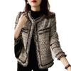 High Quality Slim Short Jacket Woman Autumn New High-End Ladies Temperament Tassel Retro Jacket Luxurious Women