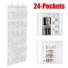 24 Grids Fabric Closet Bag Clear Mesh Pocket New Sundries Shoe Organiser