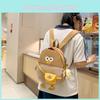 Мультяшная сумка кроссбоди в виде курицы, универсальная детская наплечная сумка для школы