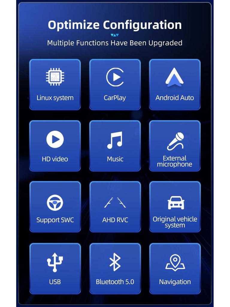 12.3" Navigation & Carplay Screen for Mercedes-Benz CLA-Class C117/X117
