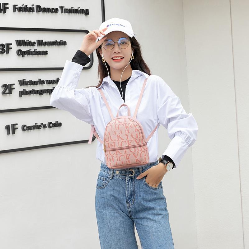 Мини-рюкзак в корейском стиле, студенческий школьный рюкзак, женская модная сумка-рюкзак