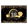 5*3ft Happy Birthday Backdrop Banner Background Cloth Props Party Decorate