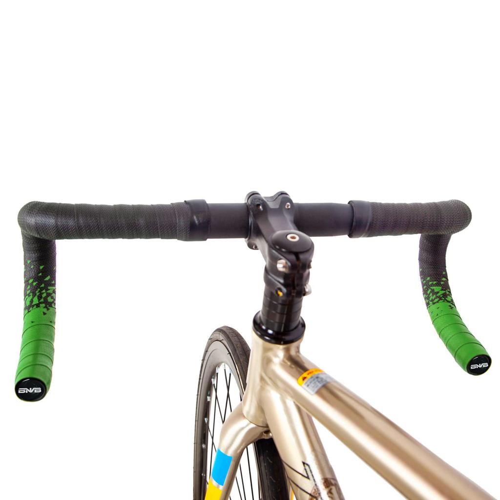 PLATTBK Велосипедная обмотка руля для шоссейного велосипеда с заглушками и финишной лентой, лента, EVA/PU,