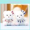 Plush Bear Toy Cute Doll For Girls Bag Pendant Gift Accessory