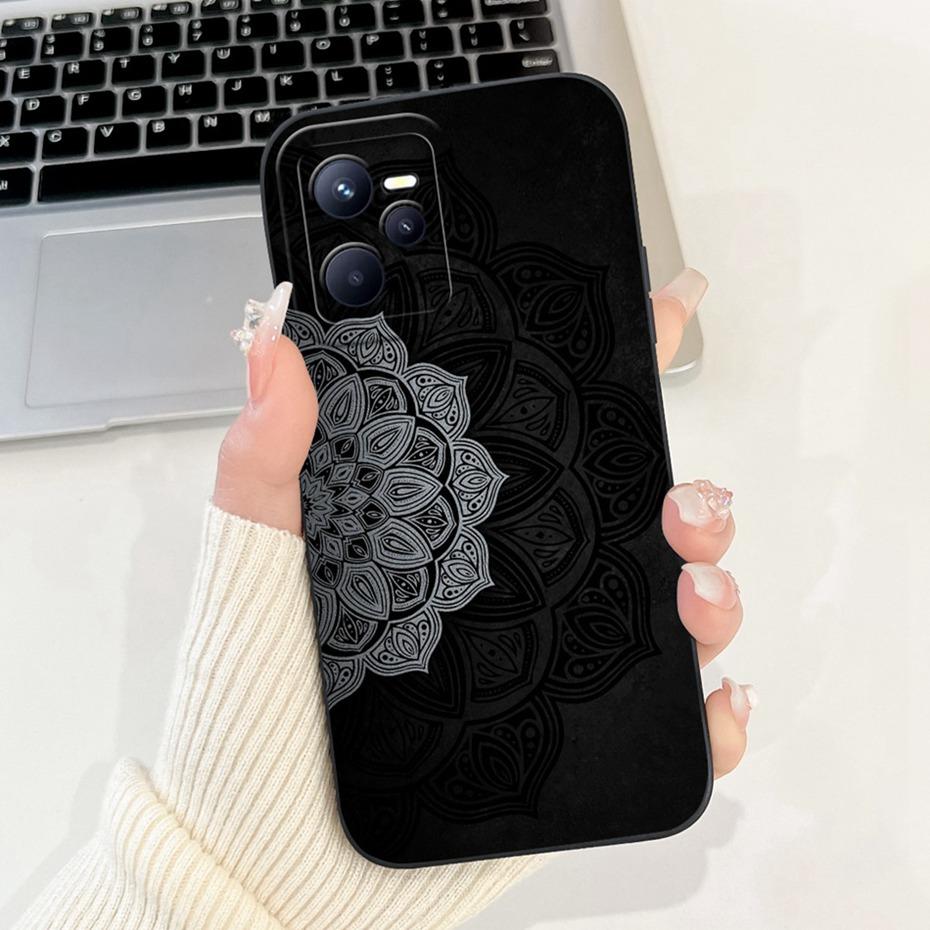 Защитный чехол для объектива для Realme C35, модный узор, мягкая силиконовая задняя крышка для RealmeC35 C 35 4G RMX3511, чехлы для телефона