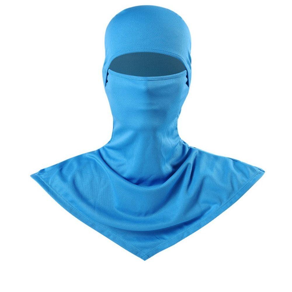 Motorcycle Skiing Cycling Helmet Neck Covers Balaclava Mesh Face Cover Face Mask Hiking Scarves