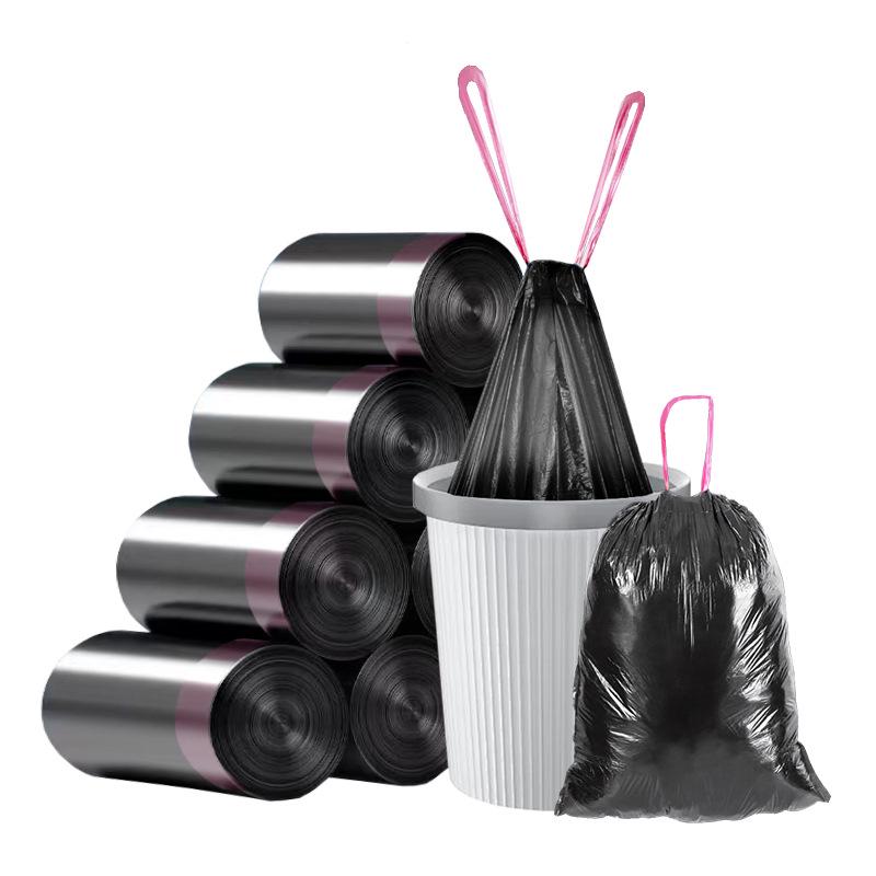 Thickened & Enlarged Drawstring Trash Bags 50x60 - Extra Thick Large Kitchen Household Bags