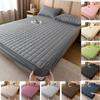 2025 Новый зимний простынь на резинке из хлопка, утолщенный чехол для матраса, защитный чехол для кровати, теплые простыни с резинкой