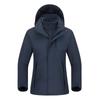 Men Women 3-in-1 Waterproof Windproof Hiking Jacket With Removable Fleece Liner Outdoor Travel Climbing Camping