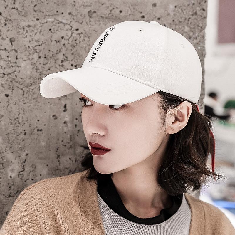 Spring Cap, Baseball Cap, Domed Suede Sun Protection Visor, Casual, Versatile and Trendy Women's Hat