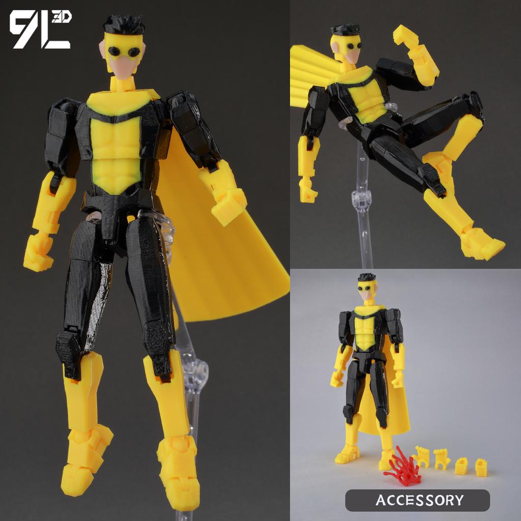 Titan13 One Punch Man Figure - Anime Multi-Jointed Poseable Saitama Dummy13 Action Model Decompression Toys For Adults Kids