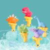 Cartoon Mini Water Gun Children Toy Dinosaur Water Spray Gun Summer Outdoor Beach Swimming Pool Water Toys for Kids