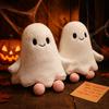 11.81inch Ghost Plush Toy Soft Plush Fabric Halloween Plush Figure Soft Soft Ghost Decor  For Kids