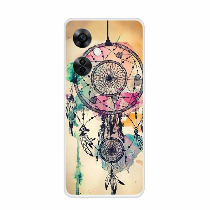 For OnePlus Nord CE 3 Lite 5G Cases Wolf Clear Soft TPU Silicone Phone Cover For One Plus Nord CE 3 5G Case Transparent Etui
