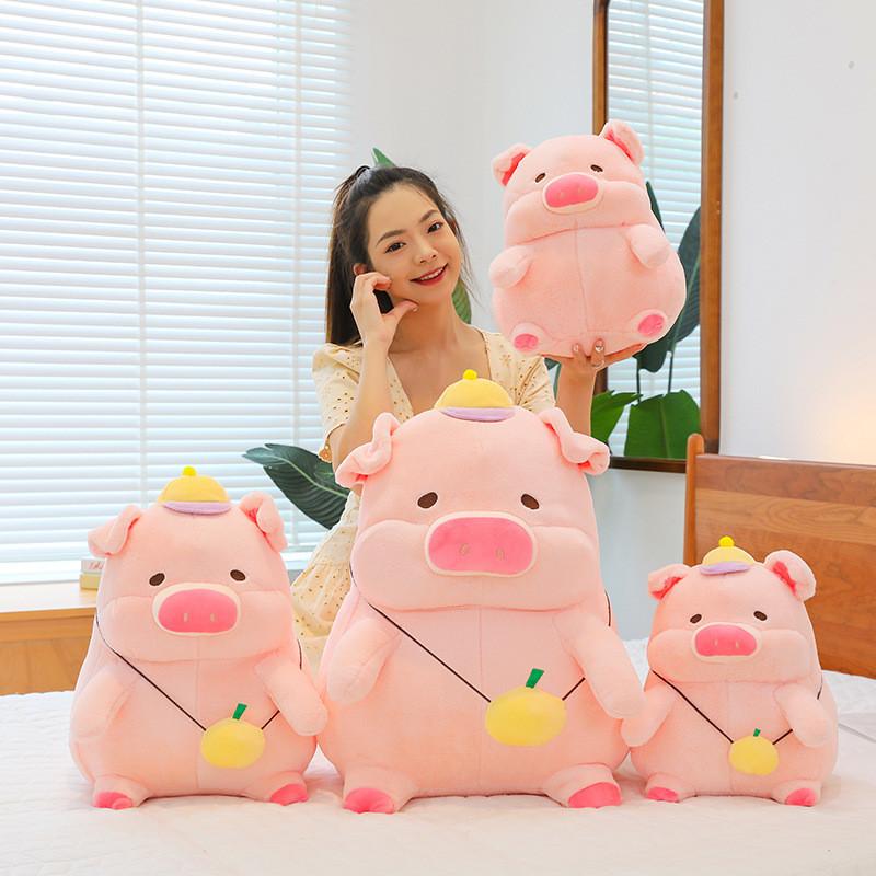 Очаровательный плюшевый рюкзак в виде свинки Лулу, милая кукла-мягкая игрушка, сладкая подушка для обнимания, подарок