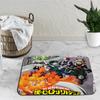 Amime My Hero Academia Floor Mats Deku Midoriya Izuku Bakugou Carpet Cartoon Bedroom Living Room Soft Non-slip Area Rug