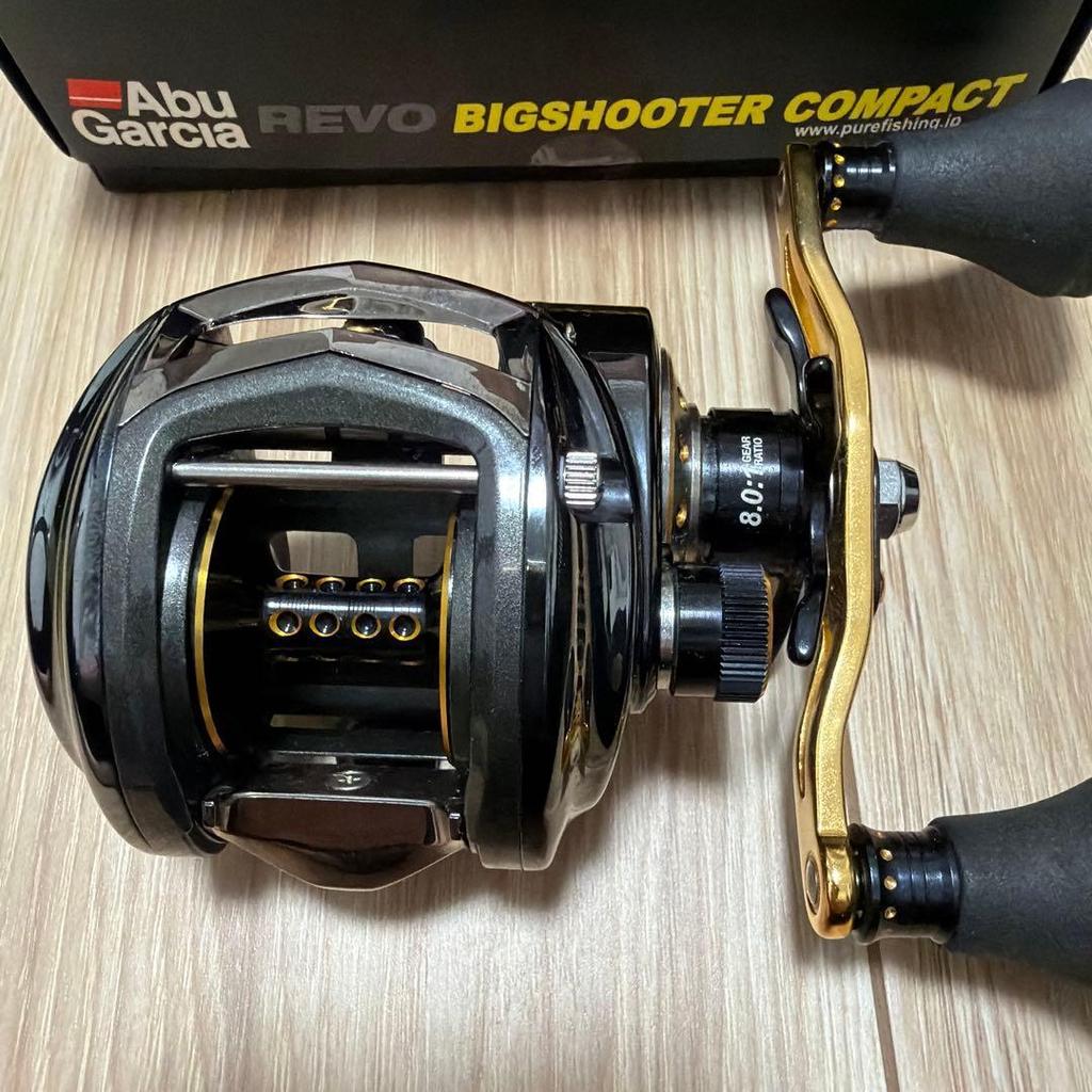 Used Good condition Abu Garcia Revo Bigshooter Compact