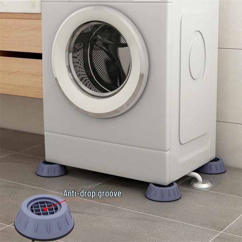 Универсальные амортизирующие нескользящие накладки на ножки для устойчивых стиральных машин и мебели