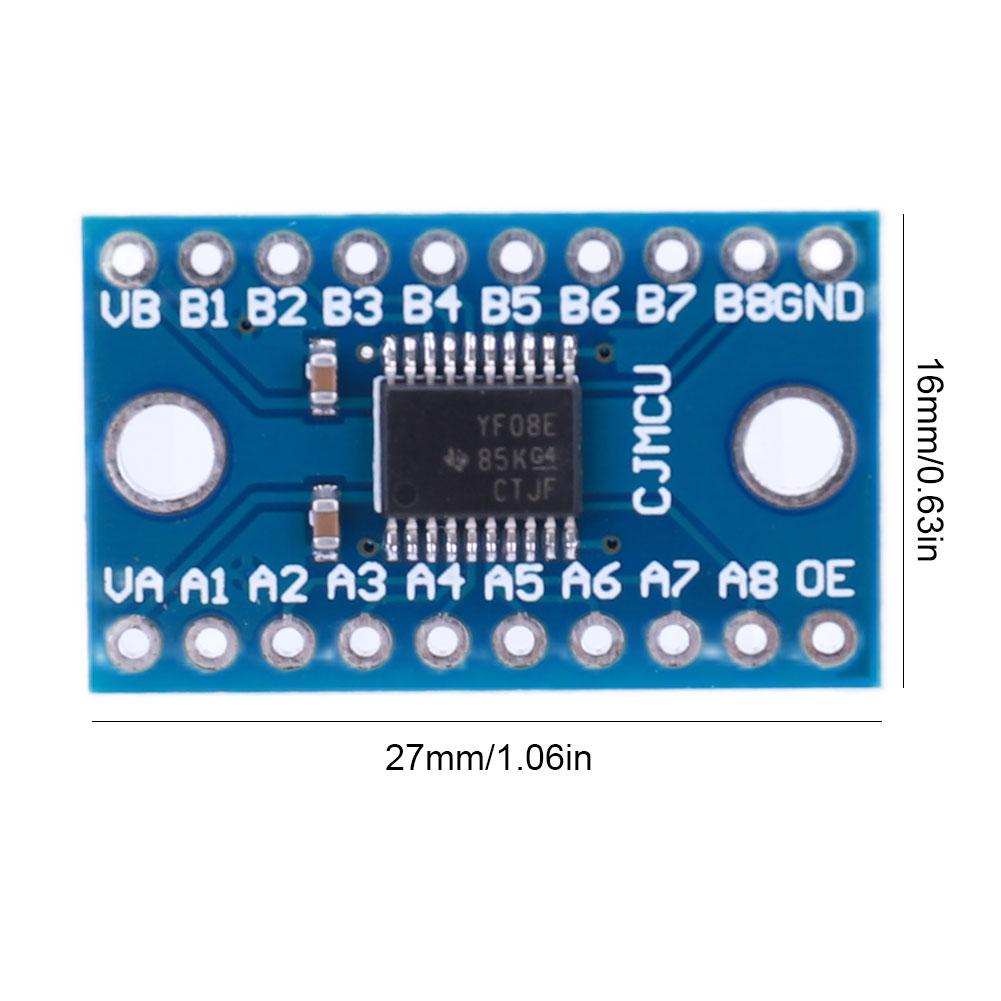TXS0108E TTL двунаправленный взаимный преобразователь 3,3 В 5 В 8-канальный преобразователь логического уровня двунаправленный модуль высокой скорости для Arduino