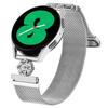 For Samsung Galaxy Watch 42mm Milanese Band Flower Stainless Steel Magnetic Mesh Watch Strap