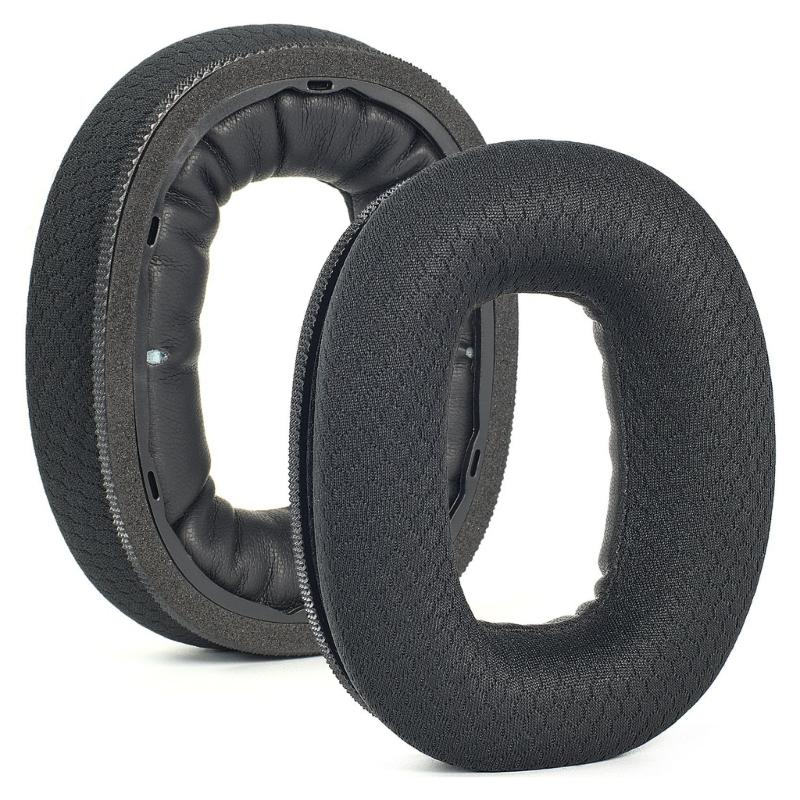 Ventilated Mesh Earpads For Monitor 2 Headphones Earpads Enhances Comfort Noise Isolation With Durability Design