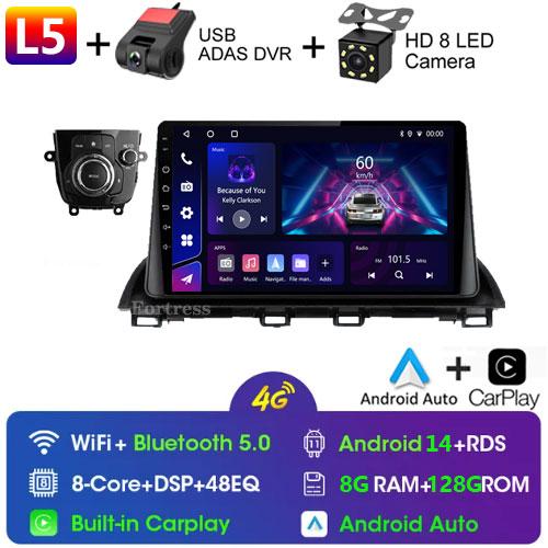 Для Mazda 3 Axela 2013 - 2018 2 Din Android Car Stereo GPS WIFI FM Navigation Multimedia Video Player Head Unit Autoradio Radio