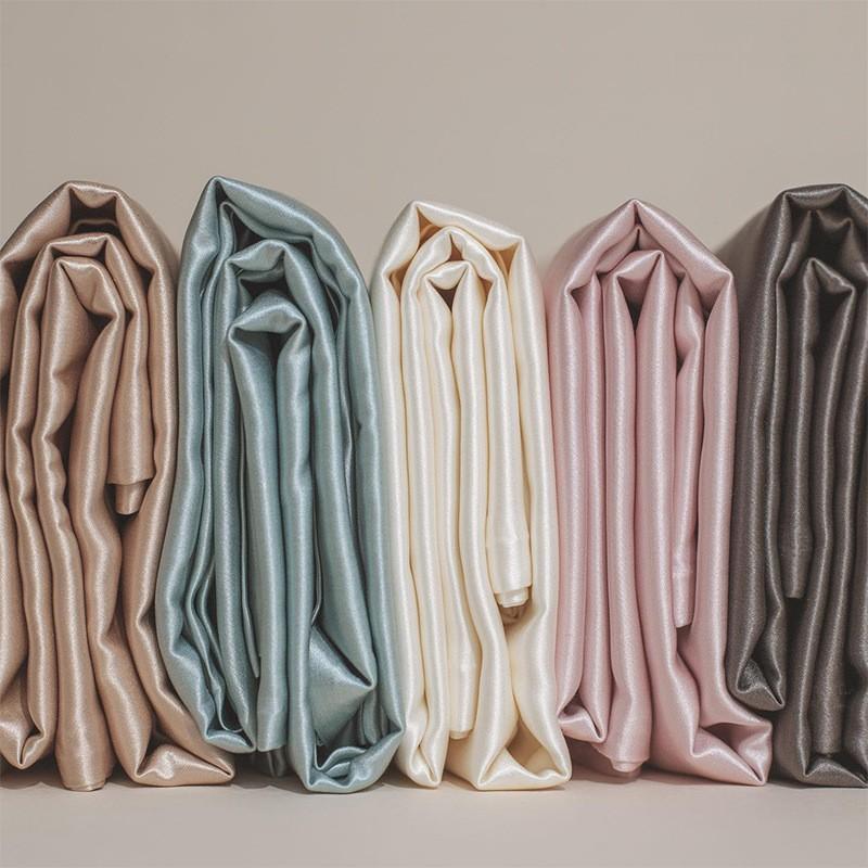 19mm Double-Sided 100% Mulberry Silk Pillowcase Zipper Washable Luxury Bedding Sensitive Skin