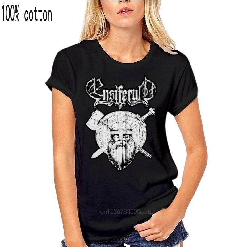 Ensiferum Sword & Axe Shirt S M L Xl Folk Metal T Shirt Official Tshirt Hipster Tees Summer Animes Kawaii