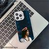 Чехол для телефона Conan Gray Wishbone C для iPhone 16,15,14,13,12,11,Pro,XS,Max,Plus,Mini,SE4,E Черный Матовый Ударопрочный Чехол