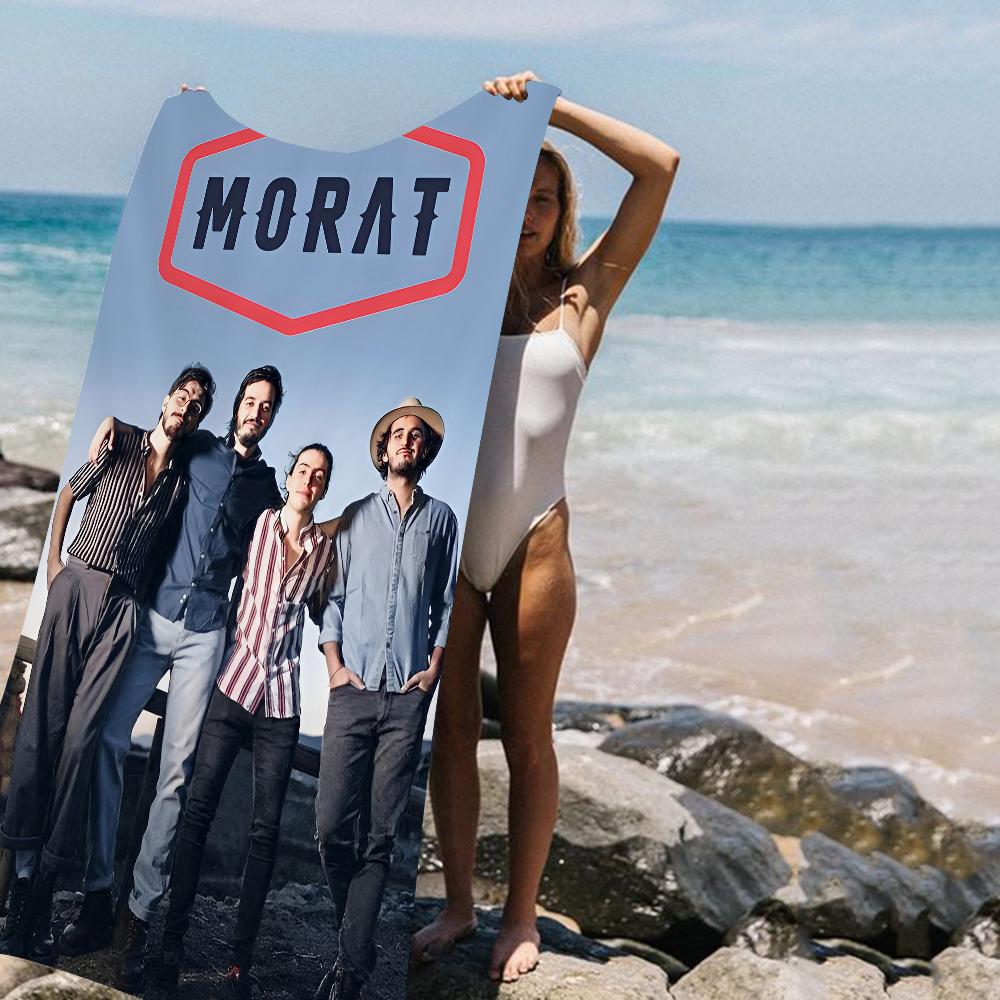 Микрофибровое пляжное полотенце M-Morat Band Впитывающее Быстросохнущее Мягкое Для йоги Плавания Курорта Альпинизма