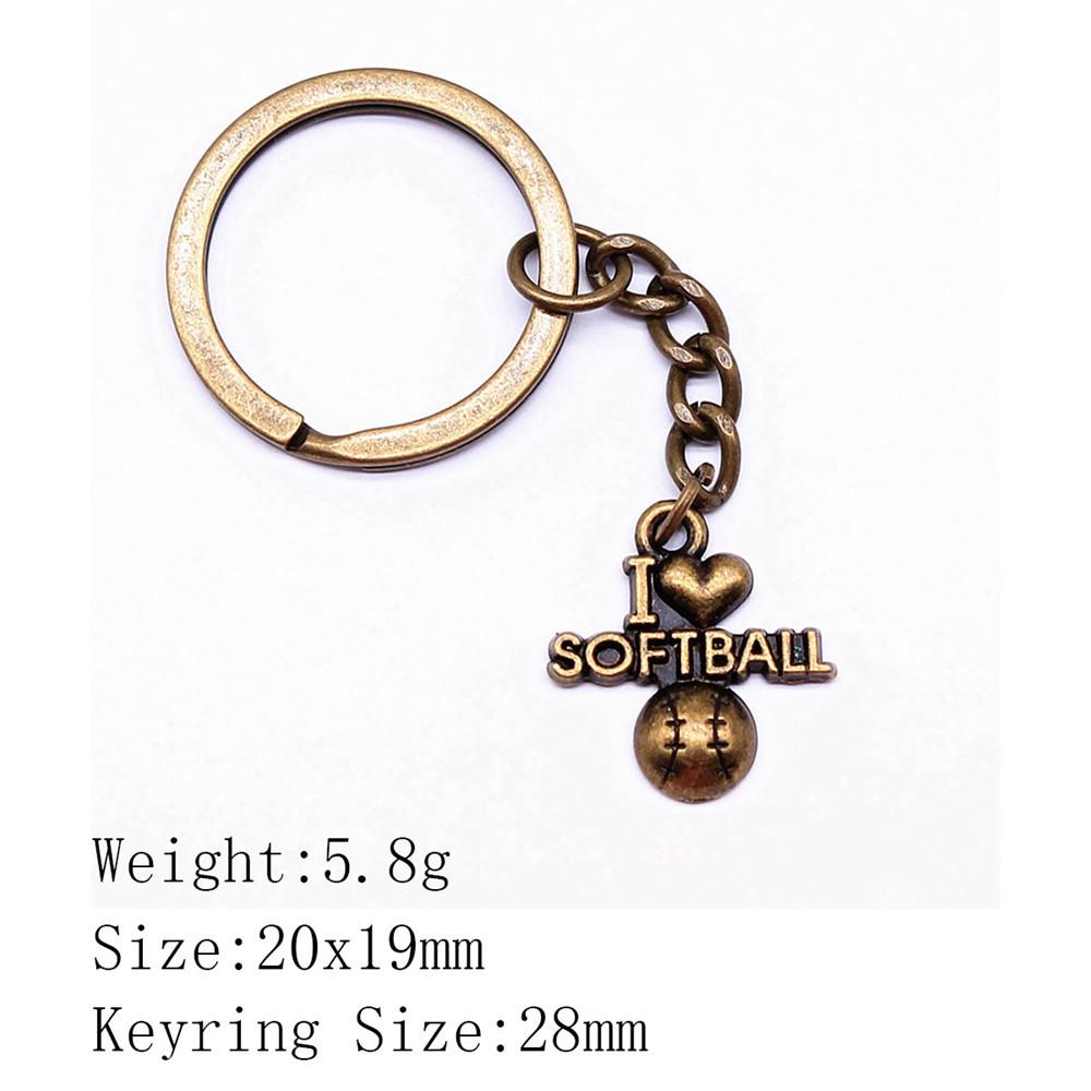 Подарки на день рождения Автомобильный брелок I Love Tags Брелок для ключей Аудитория Брелок Аксессуары