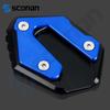 Motorcycle Accessories Kickstand Foot Side Stand Extension Pad Support Plate Enlarge For YAMAHA TRACER 7 GT 7GT TRACER7 TRACER
