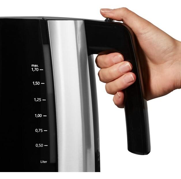 Kettle Melitta Look Aqua Black/stainless Steel