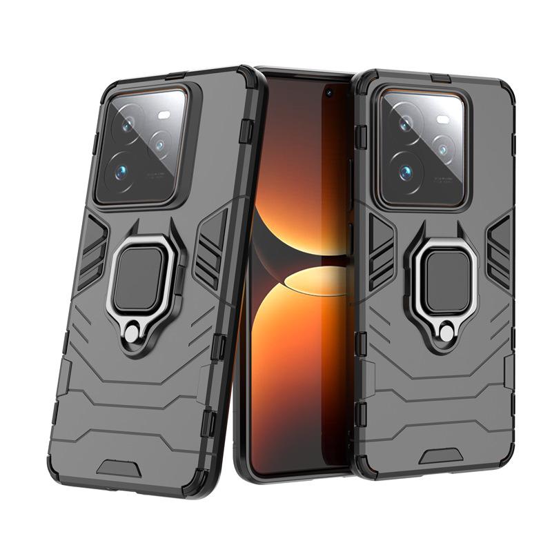 Применимо к чехлу для мобильного телефона OPPO RealmeGT7Pro Черная Пантера, подставке RealmeGT6, противоударному защитному чехлу Realm