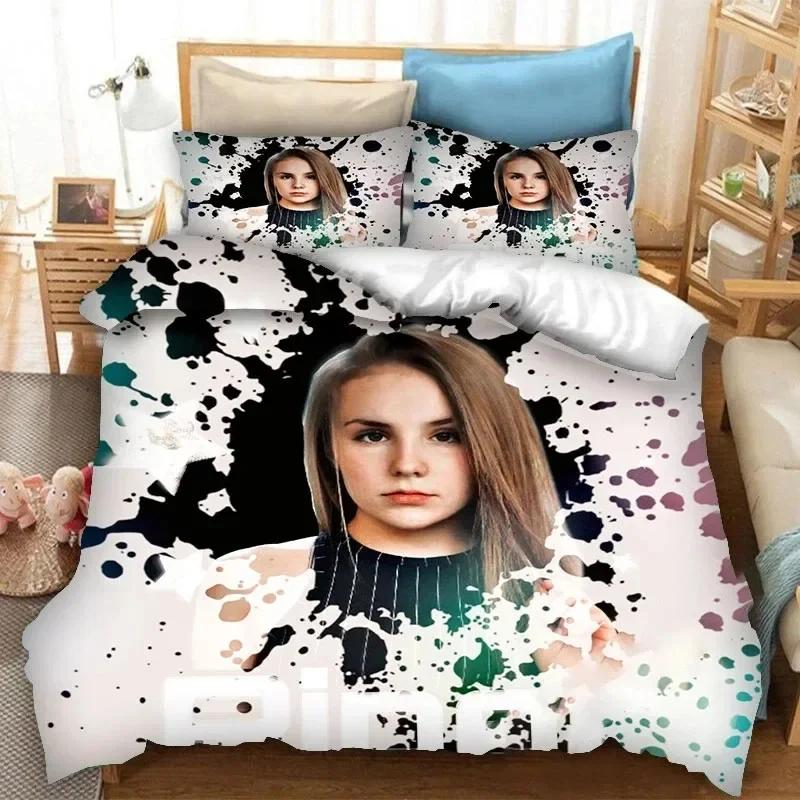 Luxury New 3D Print Piper Rockelle Bedding Set Double Twin King Duvet Cover Comforter Pillowcase Boys Girls Adults Bedroom