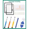 Для iPad Air 5 Замена сенсорного экрана для iPad Air 5 2022 Датчик дигитайзера для A2589, A2591 Сенсорная панель дигитайзера Стеклянные Запчасти Ремонтные Комплекты(Нет ЖК-дисплея)
