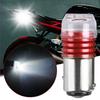 1156/1157 3White/red Strobe Light 5730LED Reversing Light Motorcycle Brake Tail Light Light Warning Brake Car Flash Signal Z7B6