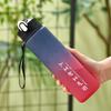 800ML Portable Sports Water Bottle with Straw for Students and Adults