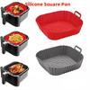 1Pc New Air Fryer Silicone Baking Pan New AirFryerSilicone Pot Air Fryer Tray