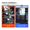 For Opel Car Phone Holder Mount Air Vent Hanging Storage Box Accessories ADAM ASTRA J K CORSA E INSIGNIA MOKKA VIVA Meriva