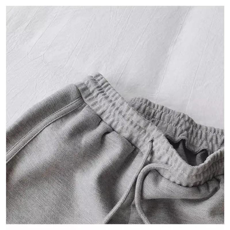 Женские повседневные спортивные шорты на шнурке, летние тонкие шорты трапециевидной формы для йоги с высокой талией, свободные женские прямые брюки для бега