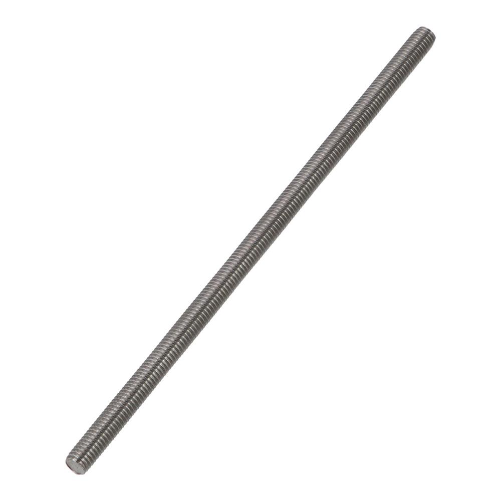 2PCS 0.8mm Thread Pitch Fully Threaded Rod 304 Stainless Steel Rods Bar Studs Hangers
