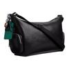 COACH 31 Finn Crossbody zipper closure calfskin crossbody bag large size men's black (including charms)