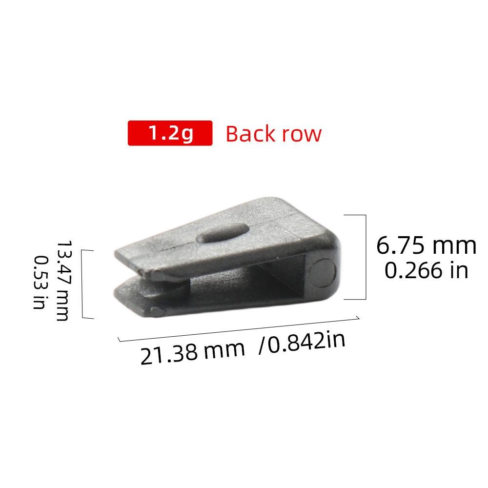 Rear Tailgate Hinge Limiting Positioning Clip Rubber Fastener 64554‑30031 For Toyota Crown Lexus Mark X Trunk Lid Hinge Stopper