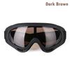 1Pc Winter Windproof Skiing Glasses Goggles Outdoor Sports Eyewear Glasses Ski Dustproof Moto Cycling Lens Frame Sunglasses