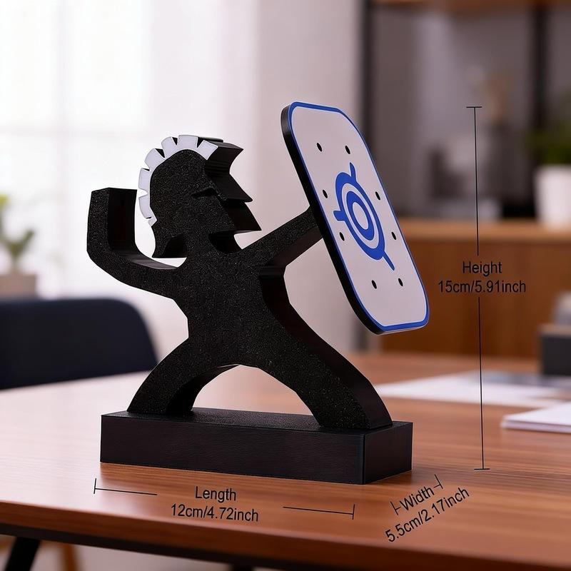 Спартанский держатель для хранения дротиков, 3D-печатный настольный стенд-дисплей, многоцелевой органайзер для дротиков для дома, офиса, энтузиастов дротиков