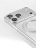 iPhone 17 Pro Магнитный прозрачный чехол 360° с вращением - Полное покрытие