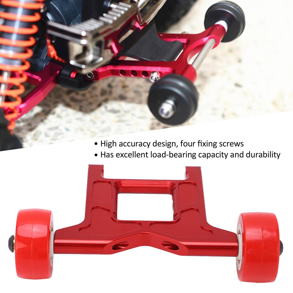 RC Porous Rear Anti Rolling Wheel Head Up Wheel for for 1Celsius10 RC Car