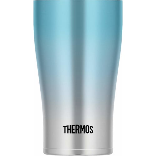 Thermos Vacuum Insulated Tumbler, 0.34L, Blue Fade, JDE-341C, BL-FD. A Great Father's Day Gift for Beer Lovers and Birthdays.